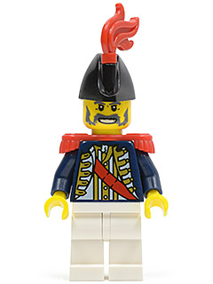 Imperial Soldier II - Governor, Red Plume, Red Epaulettes – ПИРАТИ