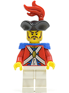 Imperial Soldier II - Officer with Red Plume, Long Moustache – ПИРАТИ