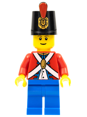 Imperial Soldier II - Shako Hat Printed, Blue Legs, Male, Reddish Brown Eyebrows – ПИРАТИ