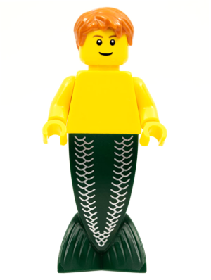 Merman - Dark Orange Hair, Reddish Brown Eyebrows – ПИРАТИ