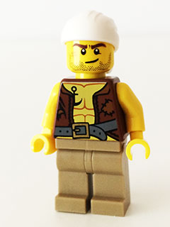 Old Pirate - Vest and Anchor, Crooked Smile and Scar – ПИРАТИ