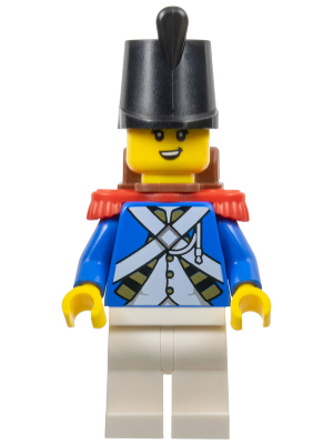 Imperial Soldier IV - Female, Black Shako Hat, Red Epaulettes, Backpack – ПИРАТИ