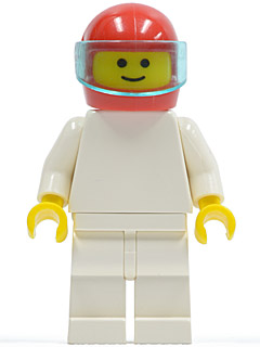 Plain White Torso with White Arms, White Legs, Red Helmet – ГРАДСКИ