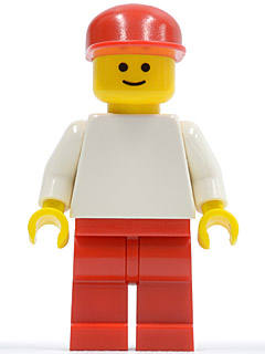 Plain White Torso with White Arms, Red Legs, Red Cap – ГРАДСКИ