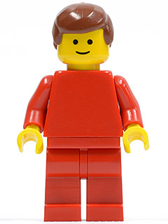Plain Red Torso with Red Arms, Red Legs, Reddish Brown Male Hair – ГРАДСКИ