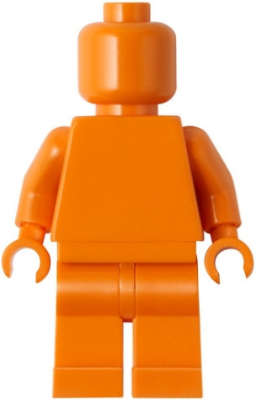 Plain Orange Torso, Orange Legs, Orange Head (Monochrome) – ОБУЧИТЕЛНИ