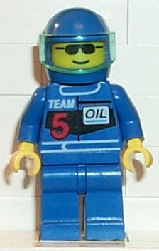 Racing Team 5, Blue Helmet, Trans-Light Blue Visor – ГРАДСКИ