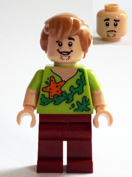Shaggy Rogers - Seaweed and Starfish Shirt – СКУБИ-ДУ