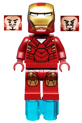 Iron Man - Mark 6 Armor, Small Helmet Visor, Foot Repulsors – СУПЕР ГЕРОИ