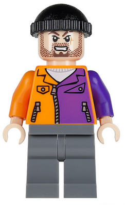 Two-Face's Henchman, Orange and Purple - Beard – СУПЕР ГЕРОИ
