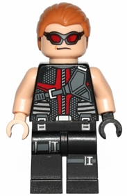 Hawkeye - Black and Dark Red Suit, Medium Nougat Hair – СУПЕР ГЕРОИ