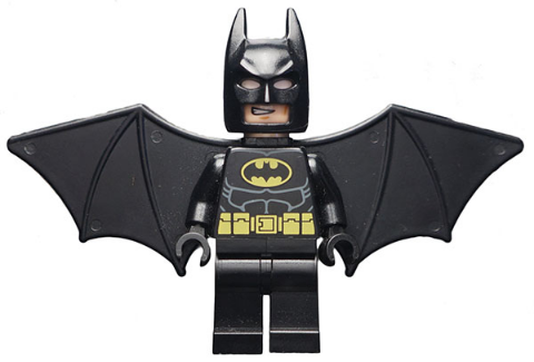 Batman - Black Wings, White Headband – СУПЕР ГЕРОИ