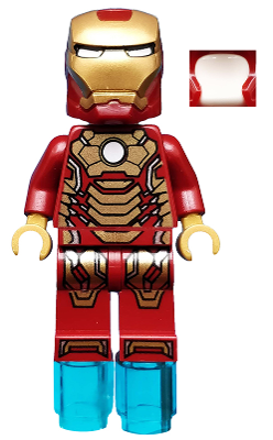 Iron Man - Mark 42 Armor, White Head, Foot Repulsors – СУПЕР ГЕРОИ