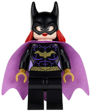 Batgirl (Light Nougat) - Minifigure, Lavender Cape – СУПЕР ГЕРОИ