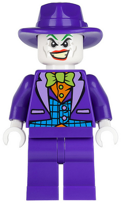 The Joker - Medium Azure Vest, Lime Bow Tie, Dark Purple Fedora – СУПЕР ГЕРОИ