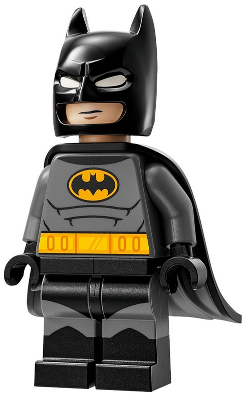 Batman - Dark Bluish Gray Suit, Flexible Rubber Cape – СУПЕР ГЕРОИ