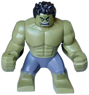 Hulk - Giant, Dark Bluish Gray Pants, Raging – СУПЕР ГЕРОИ