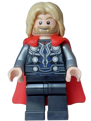 Thor - Flexible Rubber Cape, Black Legs, Tousled Hair – СУПЕР ГЕРОИ