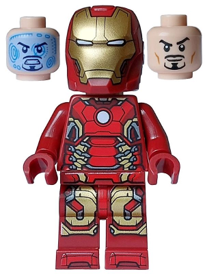 Iron Man - Mark 43 Armor, Light Nougat Head – СУПЕР ГЕРОИ