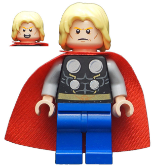 Thor - Starched Fabric Cape, Blue Legs – СУПЕР ГЕРОИ