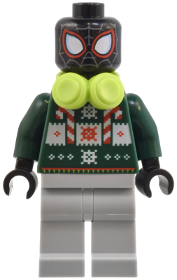 Spider-Man (Miles Morales) - Holiday Sweater, Headphones – СУПЕР ГЕРОИ