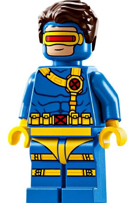 Cyclops - Blue Outfit, Printed Legs – СУПЕР ГЕРОИ