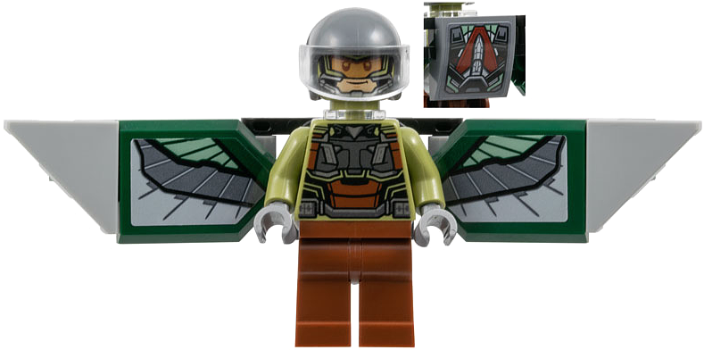 Falcon (Joaquín Torres) - Backpack and Wings with Stickers – СУПЕР ГЕРОИ