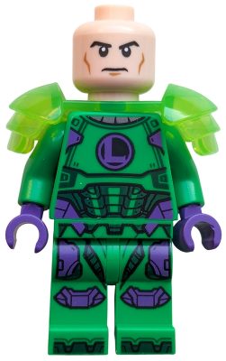 Lex Luthor - Bright Green Armor, Shoulder Pads – СУПЕР ГЕРОИ
