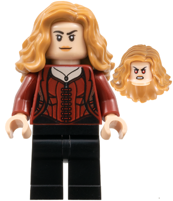 The Scarlet Witch (Wanda Maximoff) - Plain Legs, Medium Nougat Hair – СУПЕР ГЕРОИ