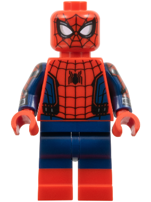 Spider-Man - Printed Dark Blue Arms, Red Boots – СУПЕР ГЕРОИ