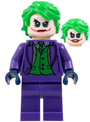 The Joker - Dark Purple Suit, Green Vest, Bright Green Hair – СУПЕР ГЕРОИ