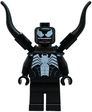 Venom - Teeth Parted, 2 Back Appendages Symmetrical – СУПЕР ГЕРОИ