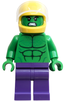 Hulk - Minifigure, Dark Purple Legs, Helmet – СУПЕР ГЕРОИ