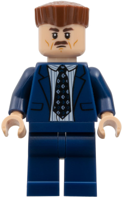 J. Jonah Jameson - Dark Blue Suit, Reddish Brown Hair – СУПЕР ГЕРОИ