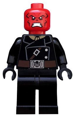 Red Skull - Dark Brown Belt – СУПЕР ГЕРОИ