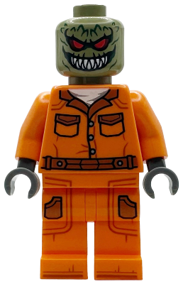 Killer Croc - Prison Jumpsuit, Side Pockets – СУПЕР ГЕРОИ