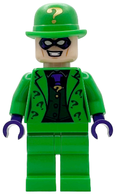 The Riddler - Bright Green Outfit and Bowler Hat – СУПЕР ГЕРОИ