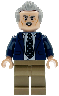J. Jonah Jameson - Dark Blue Suit, Light Bluish Gray Hair – СУПЕР ГЕРОИ