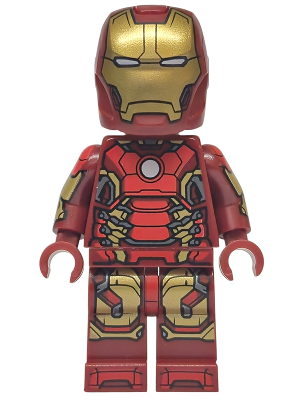 Iron Man - Mark 43 Armor, Light Nougat Head, Printed Arms – СУПЕР ГЕРОИ
