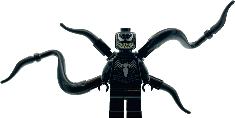 Venom - Tan Teeth, 4 Back Appendages – СУПЕР ГЕРОИ
