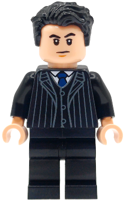 Bruce Wayne - Black Suit with Dark Blue Tie – СУПЕР ГЕРОИ