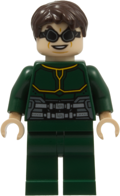 Dr. Octopus (Otto Octavius) / Doc Ock - Dark Green Outfit, Dark Brown Hair – СУПЕР ГЕРОИ