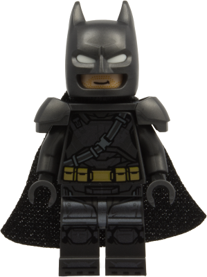 Batman - Pearl Dark Gray Armor, Cowl with White Eyes, Spongy Cape – СУПЕР ГЕРОИ