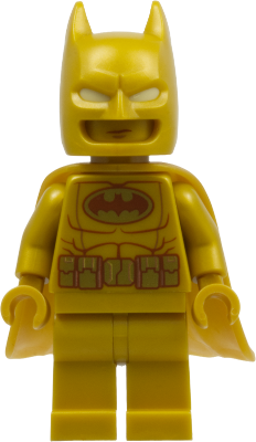 Batman - Pearl Gold Suit, Flexible Rubber Cape – СУПЕР ГЕРОИ
