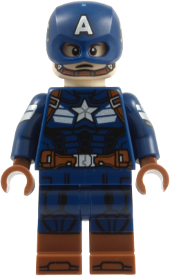 Captain America - Dark Blue Suit, Printed Arms – СУПЕР ГЕРОИ