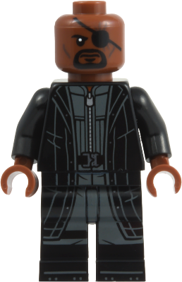 Nick Fury - Leather Trench Coat, Black Legs – СУПЕР ГЕРОИ