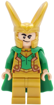 Loki - Pearl Gold Armor, Flexible Rubber Cape – СУПЕР ГЕРОИ