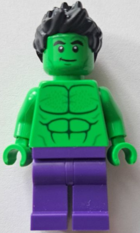 Hulk - Minifigure, Dark Purple Legs, Spiked Hair – СУПЕР ГЕРОИ