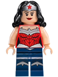 Wonder Woman - Silver Tiara, Dark Blue Legs – СУПЕР ГЕРОИ