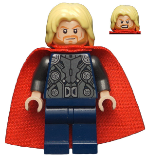 Thor - Spongy Cape, Dark Blue Legs – СУПЕР ГЕРОИ